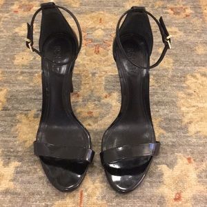 SCHUTZ black patent shoes